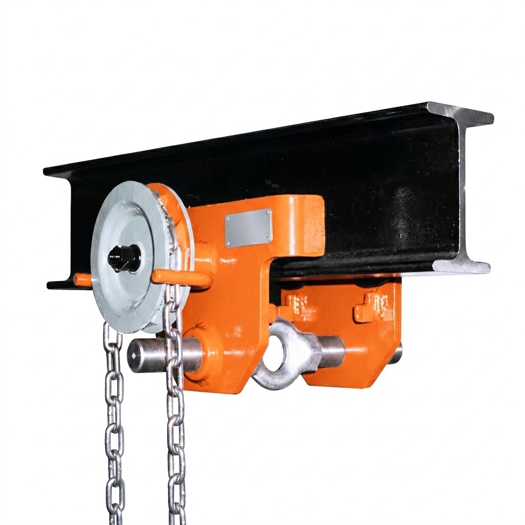 Y4 Anti-Collision Manual Geared Trolley
