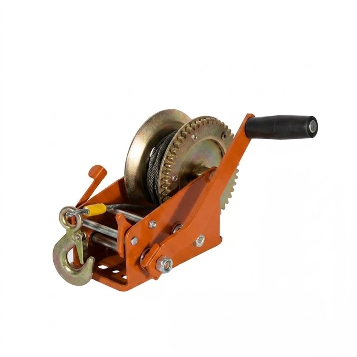 Hand Winch With Hook Wire Rope